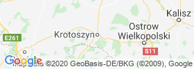 Krotoszyn map